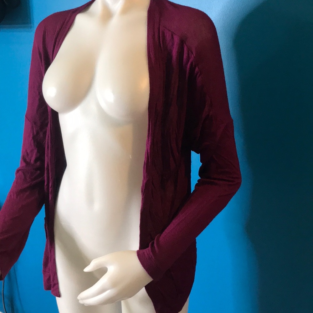 Lightweight open cardigan